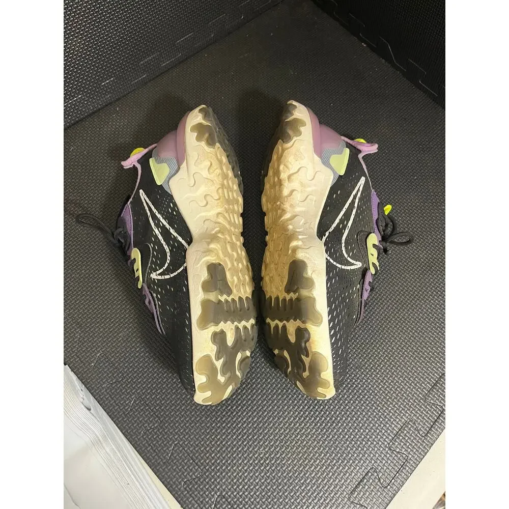Nike React Vision Gravity Dimsix‎ Shoes Mens 11 Black Purple Sneaker CD4373-002